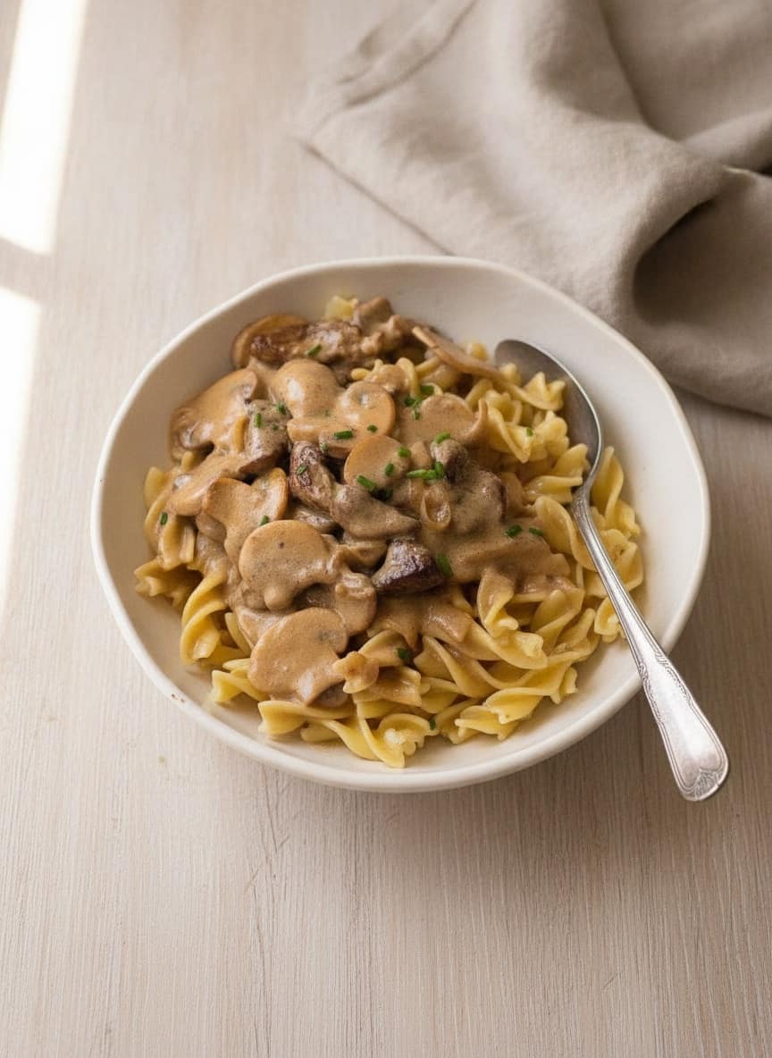 Beef Stroganoff